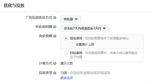  Facebook广告创建